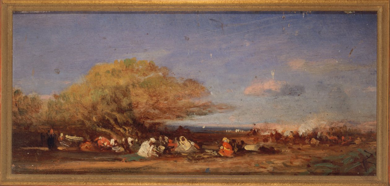Vicino ad Algeri, ca. 1859 da Félix Ziem
