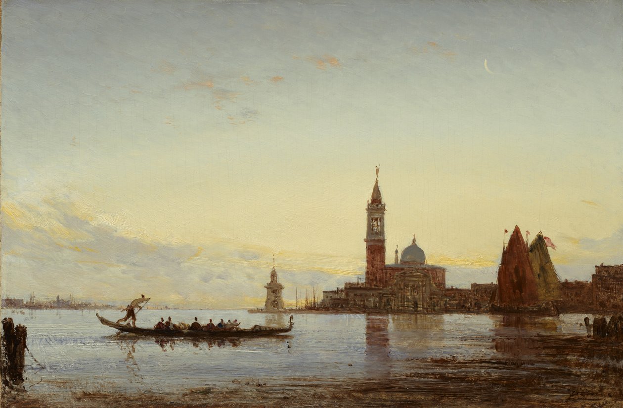 Il Canal Grande, Venezia da Félix Ziem