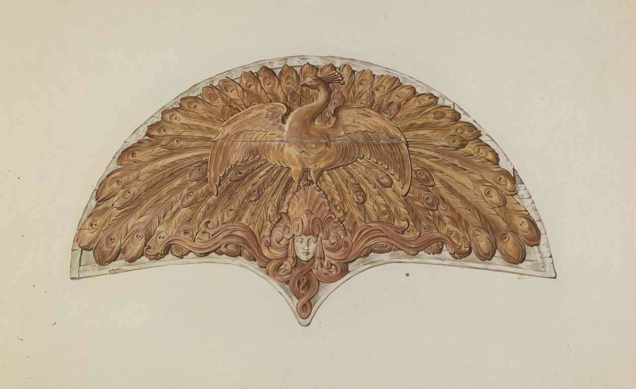 Decorazione della cabina del pavone da Flora Merchant