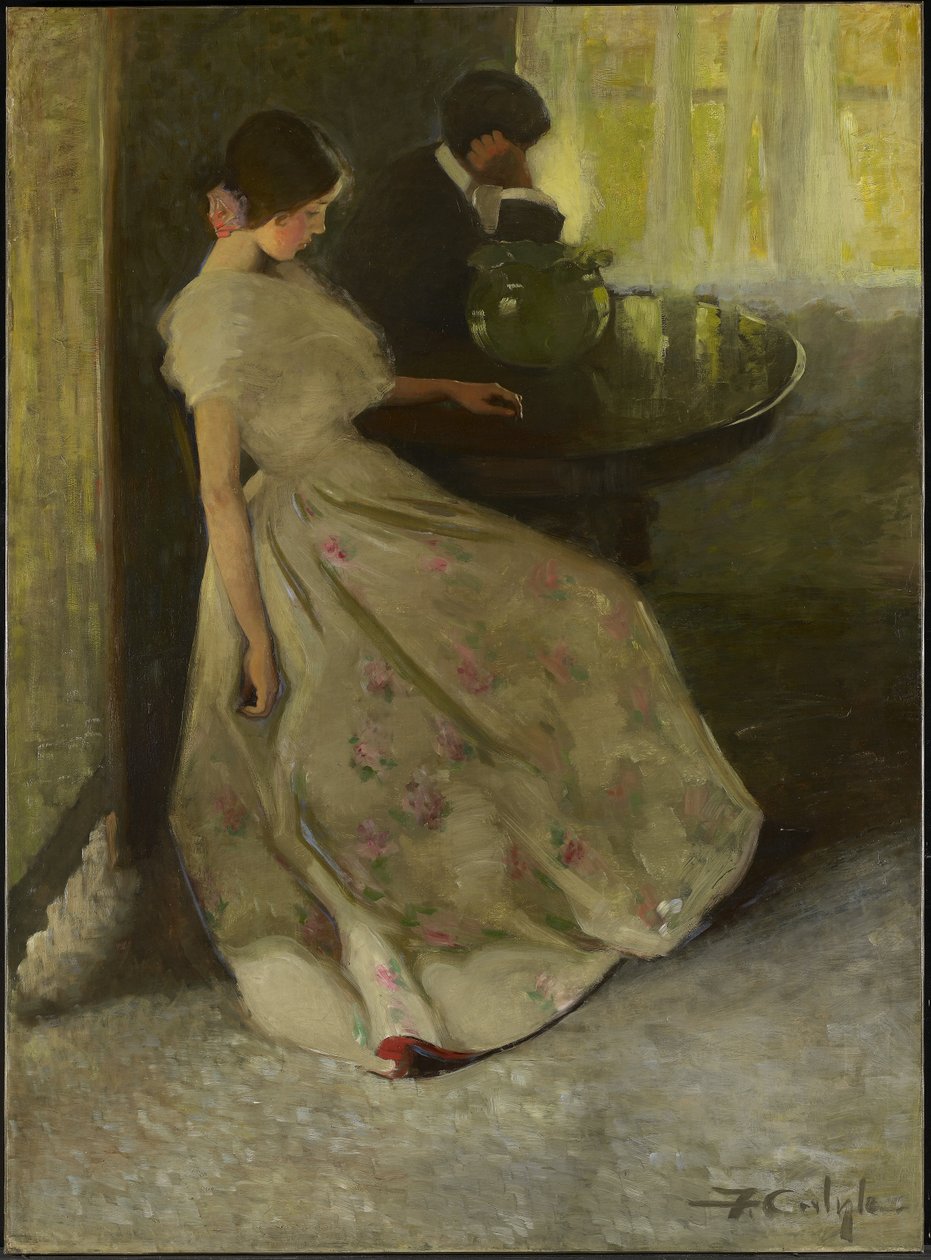 Il litigio, c.1902 da Florence Carlyle