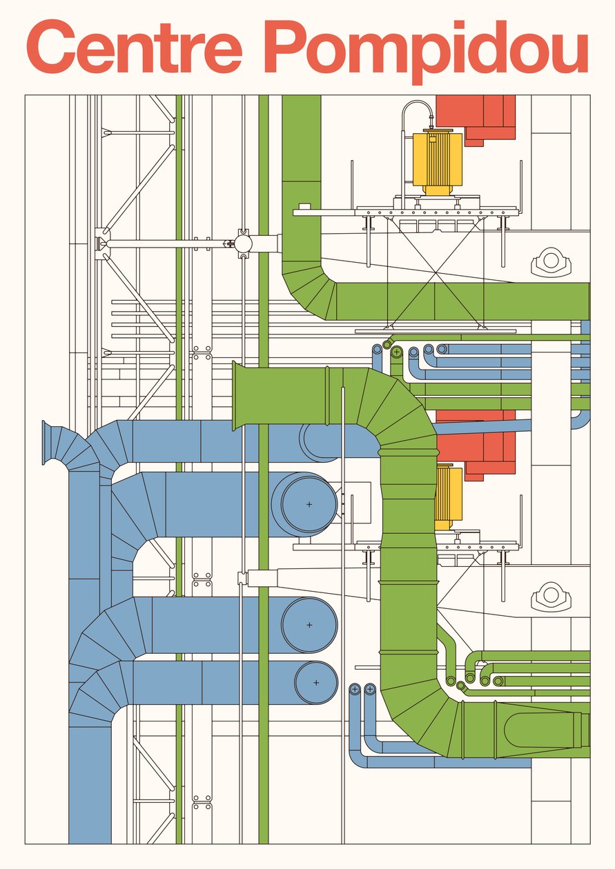 Centre Pompidou, 2023 da Florent Bodart