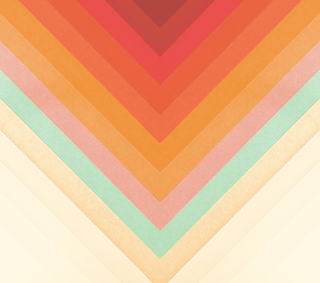 Chevron arcobaleno, 2020 da Florent Bodart