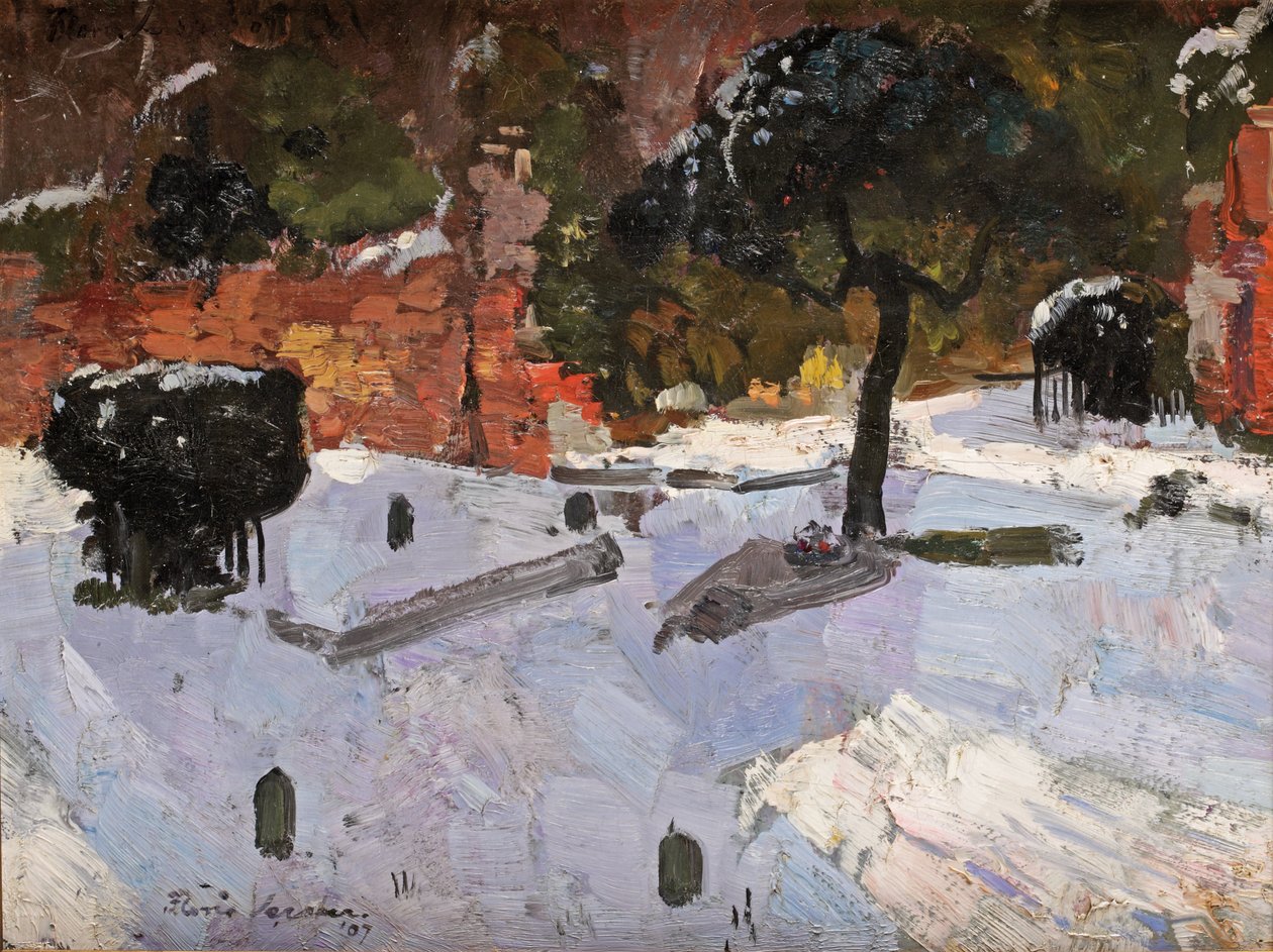 Cimitero a Warmond da Floris Verster