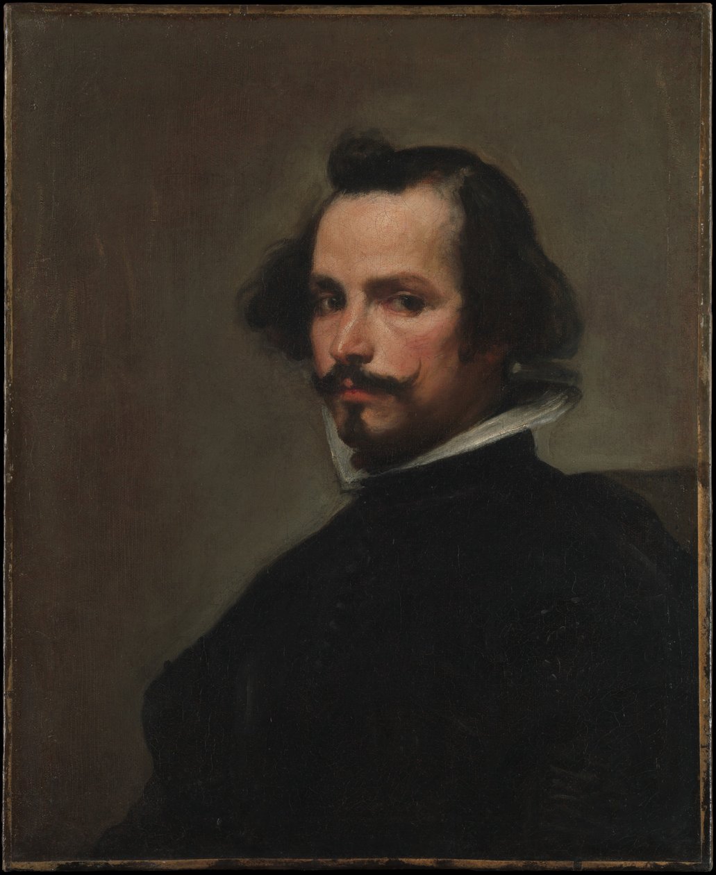 Ritratto di uomo da Follower of Diego Velázque