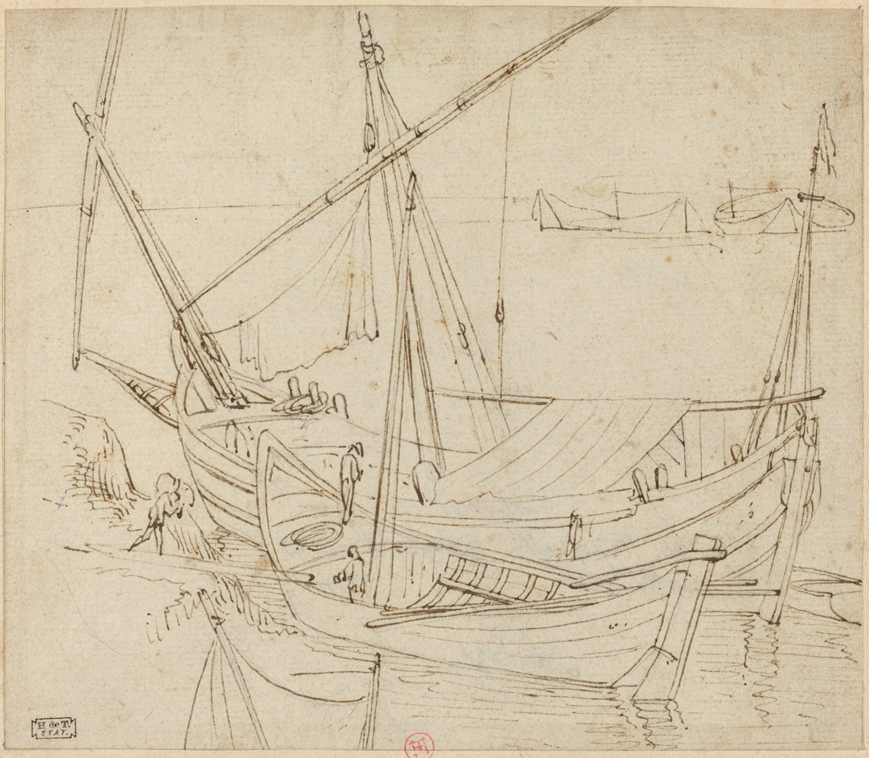 Barche da Follower of Agostino Tassi