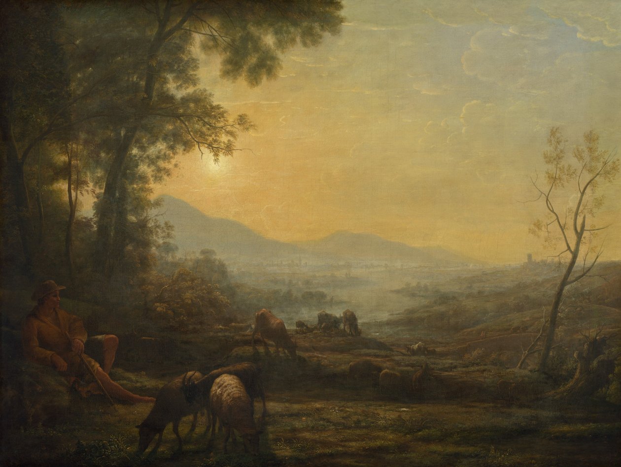 Il Mandriano da Follower of Claude Lorrain