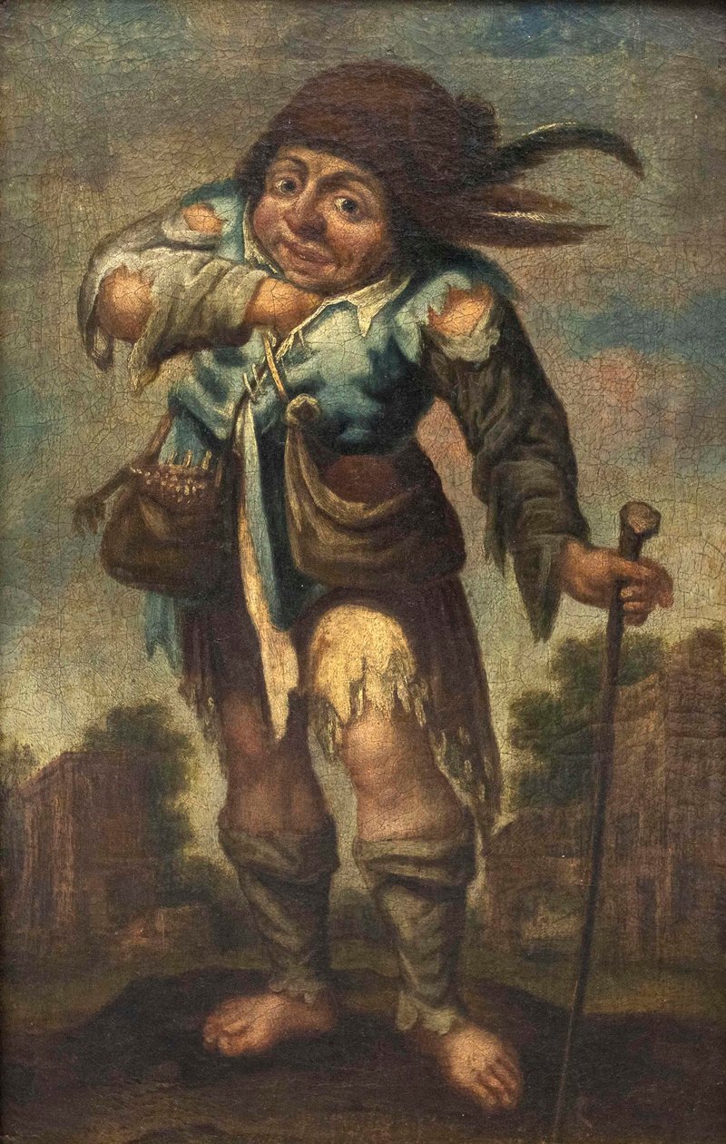 Bettelknabe F 17-18Jh da Follower of Jacques Callot