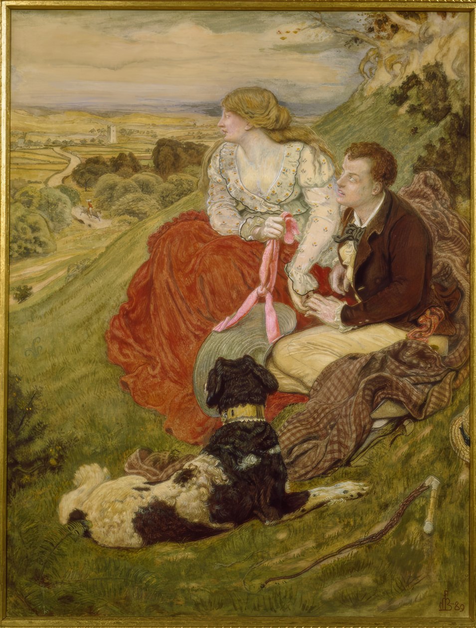 Il sogno di Byron da Ford Madox Brown