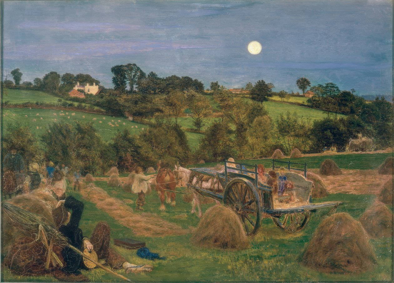 Il campo di fieno da Ford Madox Brown