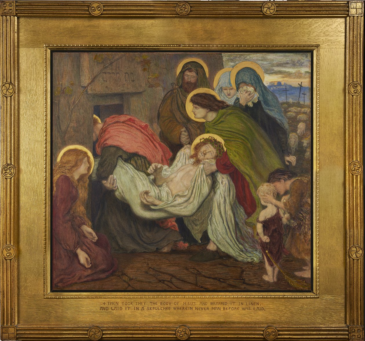 La sepoltura da Ford Madox Brown