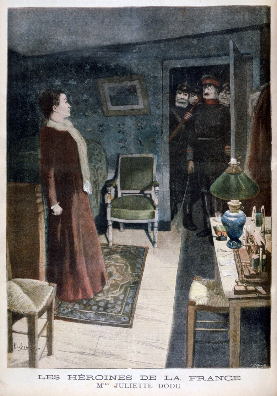 Juliette Dodu, eroina di Francia, 1896 da Fortuné Méaulle