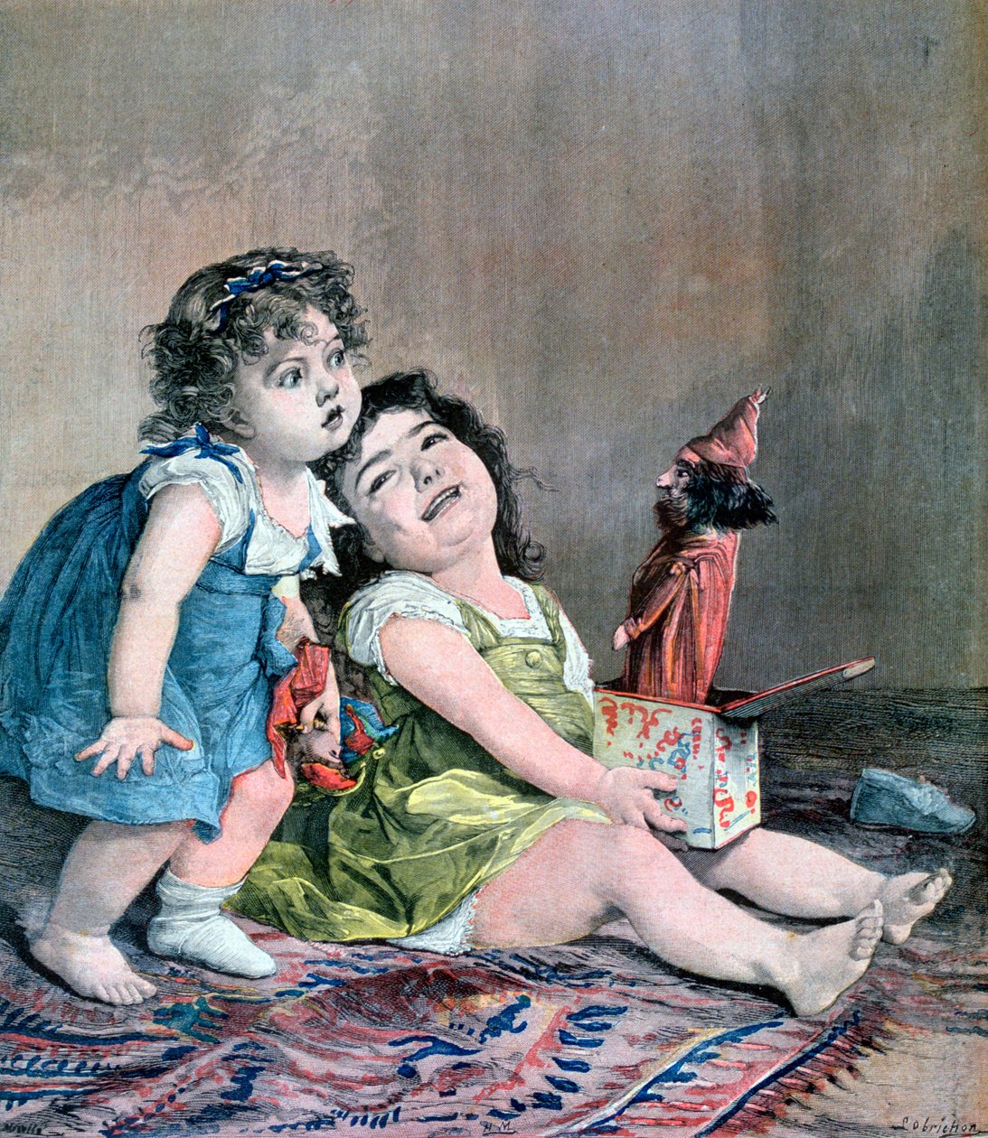 La sorpresa, 1891 da Fortuné Méaulle