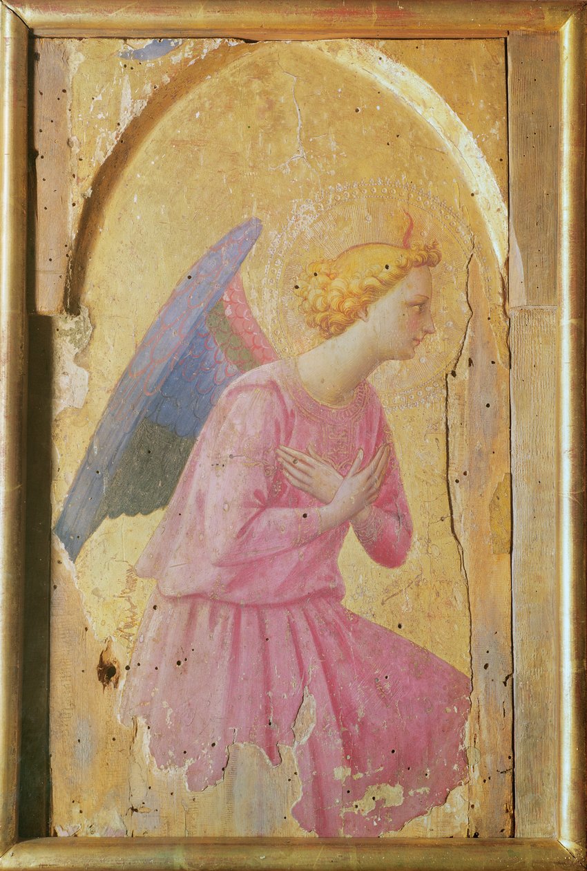 Angelo in adorazione, c.1430-1440 da Fra Angelico