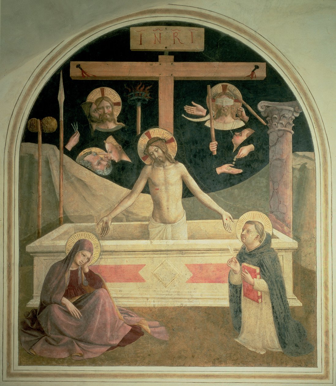 Cristo risorge dalla sua tomba, c.1438-45 da Fra Angelico