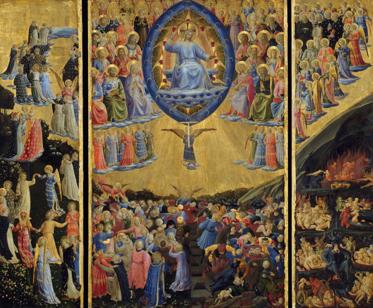 Il Giudizio Universale (Altare alato) da Fra Angelico