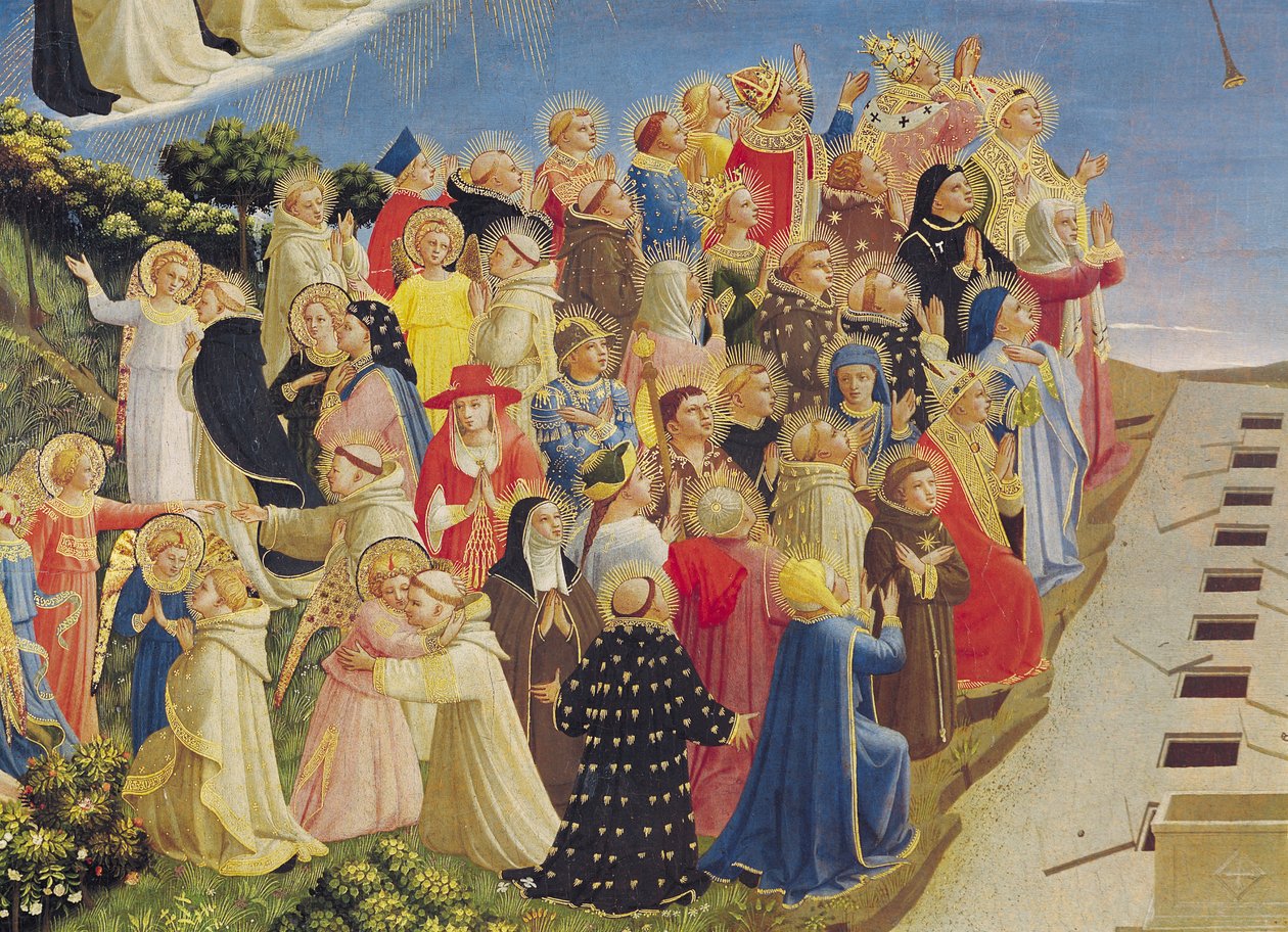 Il Giudizio Universale (dettaglio) da Fra Angelico