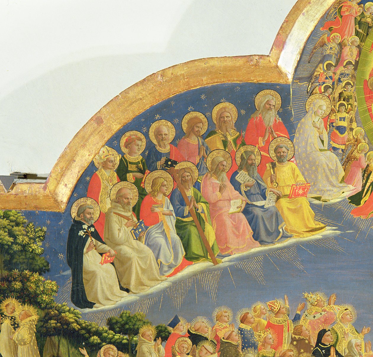 Il Giudizio Universale (dettaglio) da Fra Angelico