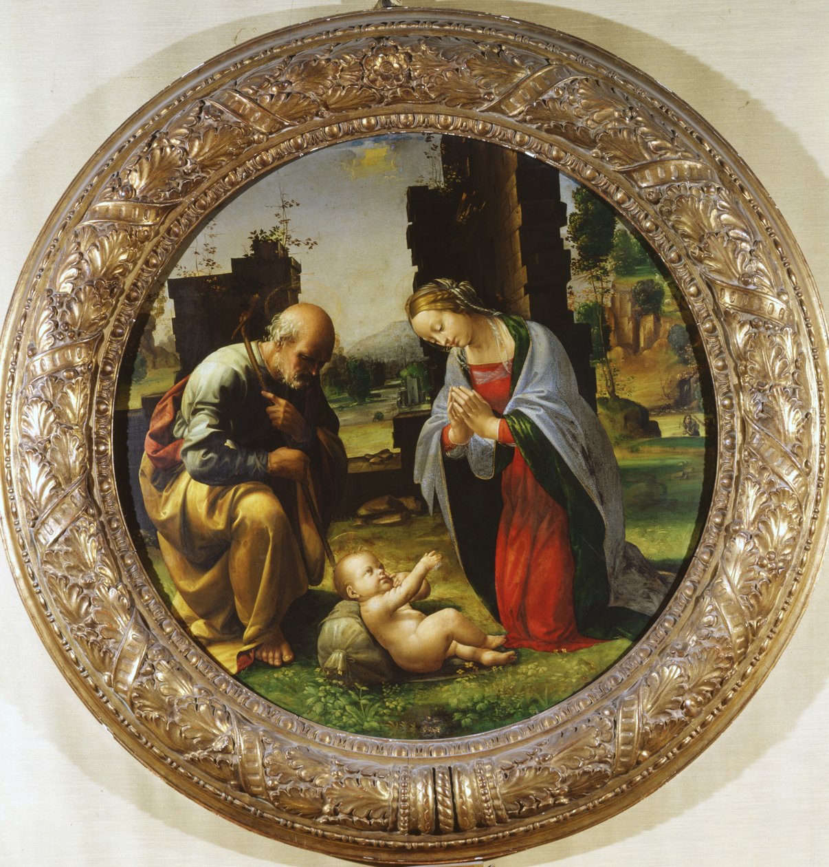 Adorazione del Bambino, c.1499 da Fra Bartolommeo