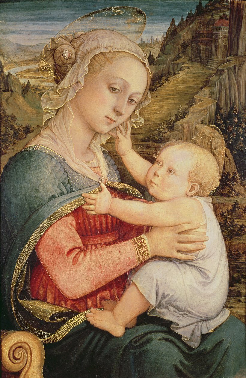 Vergine e Bambino, c.1465 da Fra Filippo Lippi