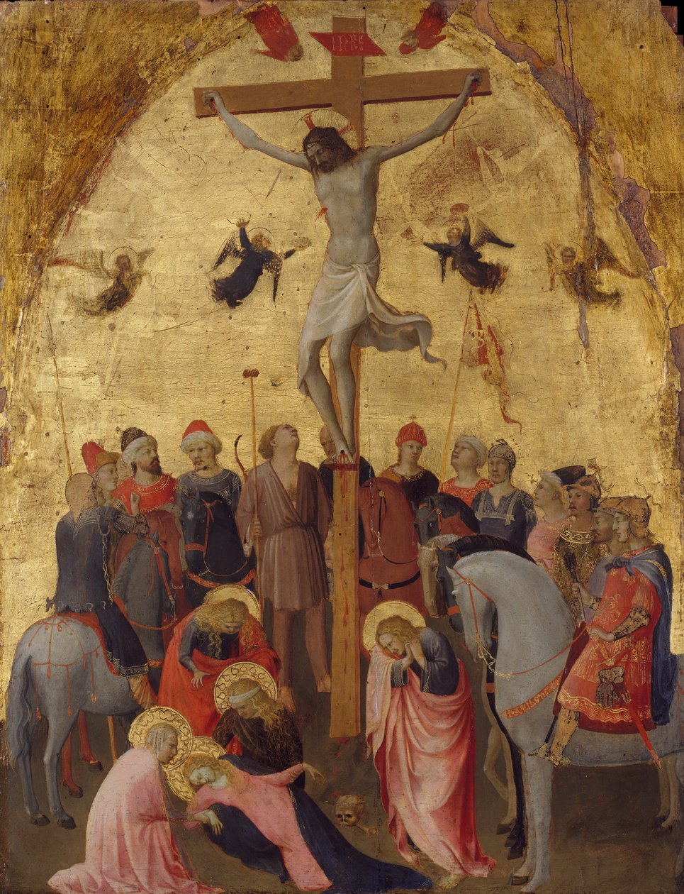 La crocifissione, ca. 1420-23 da Fra Angelico