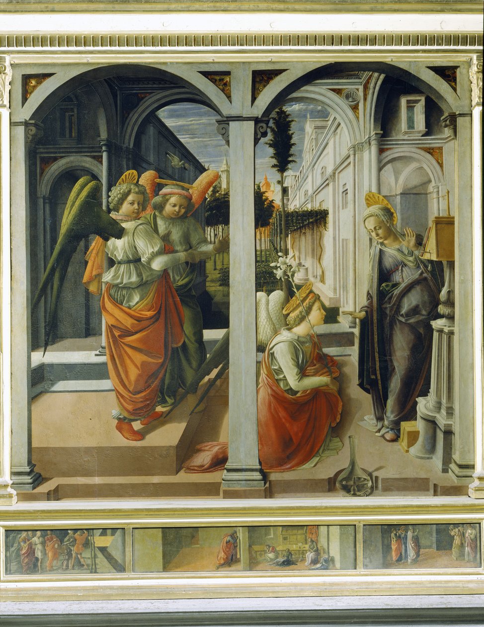 Annunciazione, c.1445 da Fra Filippo Lippi