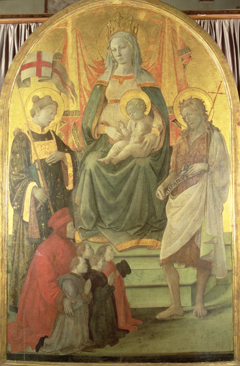Madonna del Ceppo, 1453 da Fra Filippo Lippi