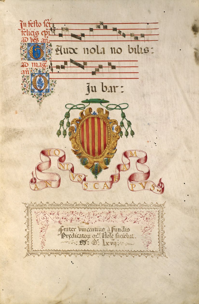 Stemma da Fra Vincentius a Fundis