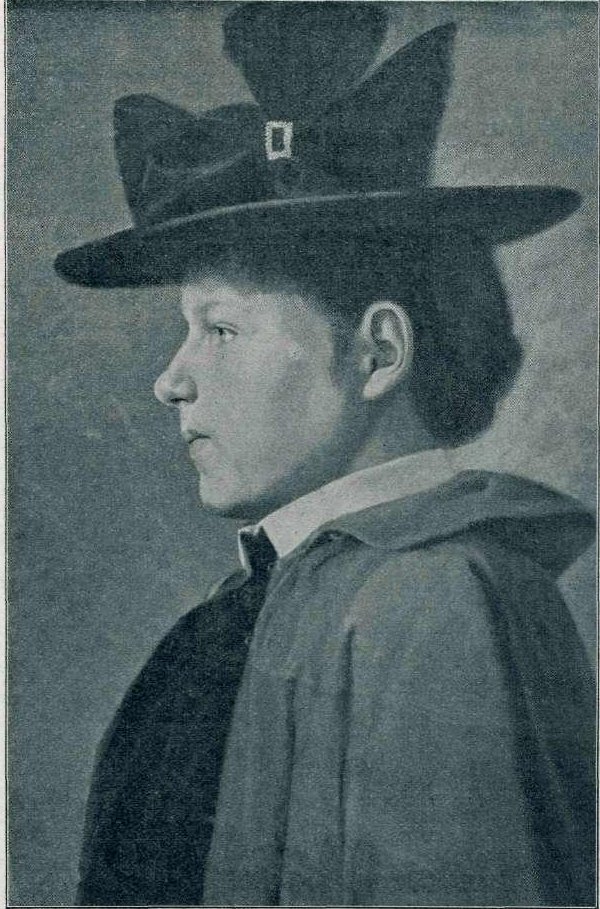 Dama con cappello da Franc Horvat