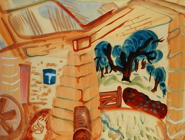 Fienile del Northumberland da Frances Hodgkins
