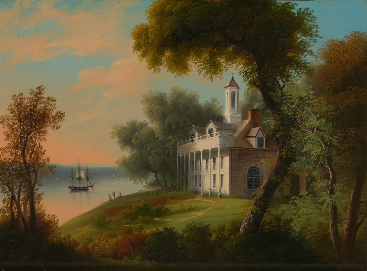 Mount Vernon, ca. 1850 da Frances Mary Bellows
