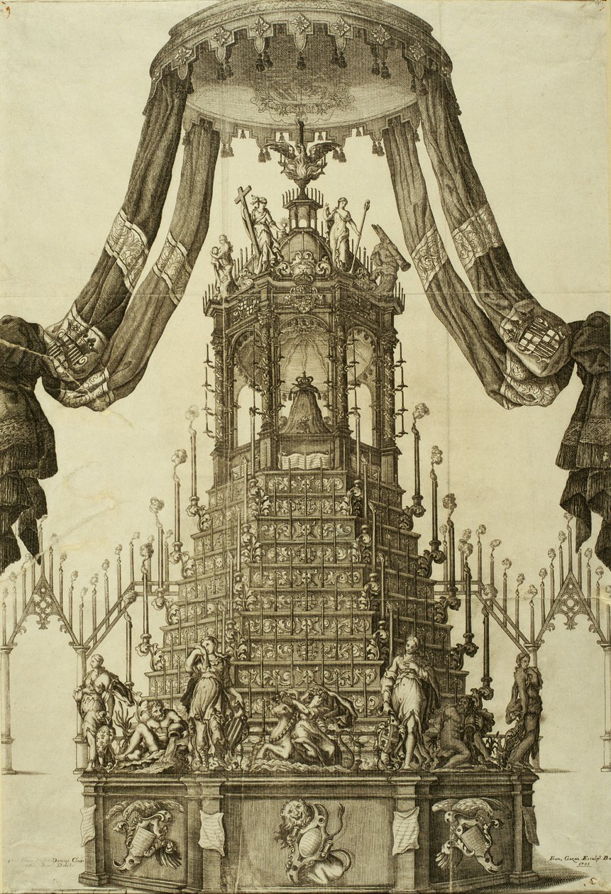 Tomba di Carlo II da Francesc Gazan
