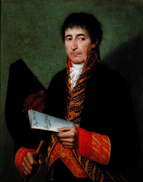 Ritratto di Jose de Ansa da Francesc Rodriguez Pusat