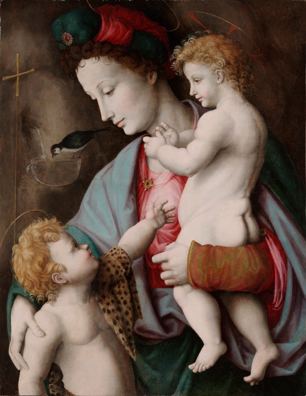 Madonna con Bambino e San Giovanni da Francesco Ubertini Bacchiacca