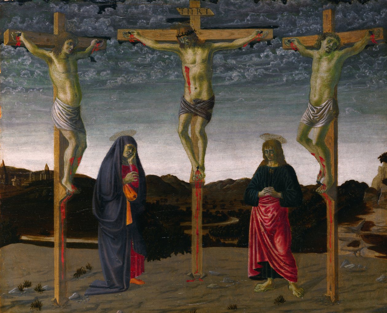 La Crocifissione da Francesco Botticini