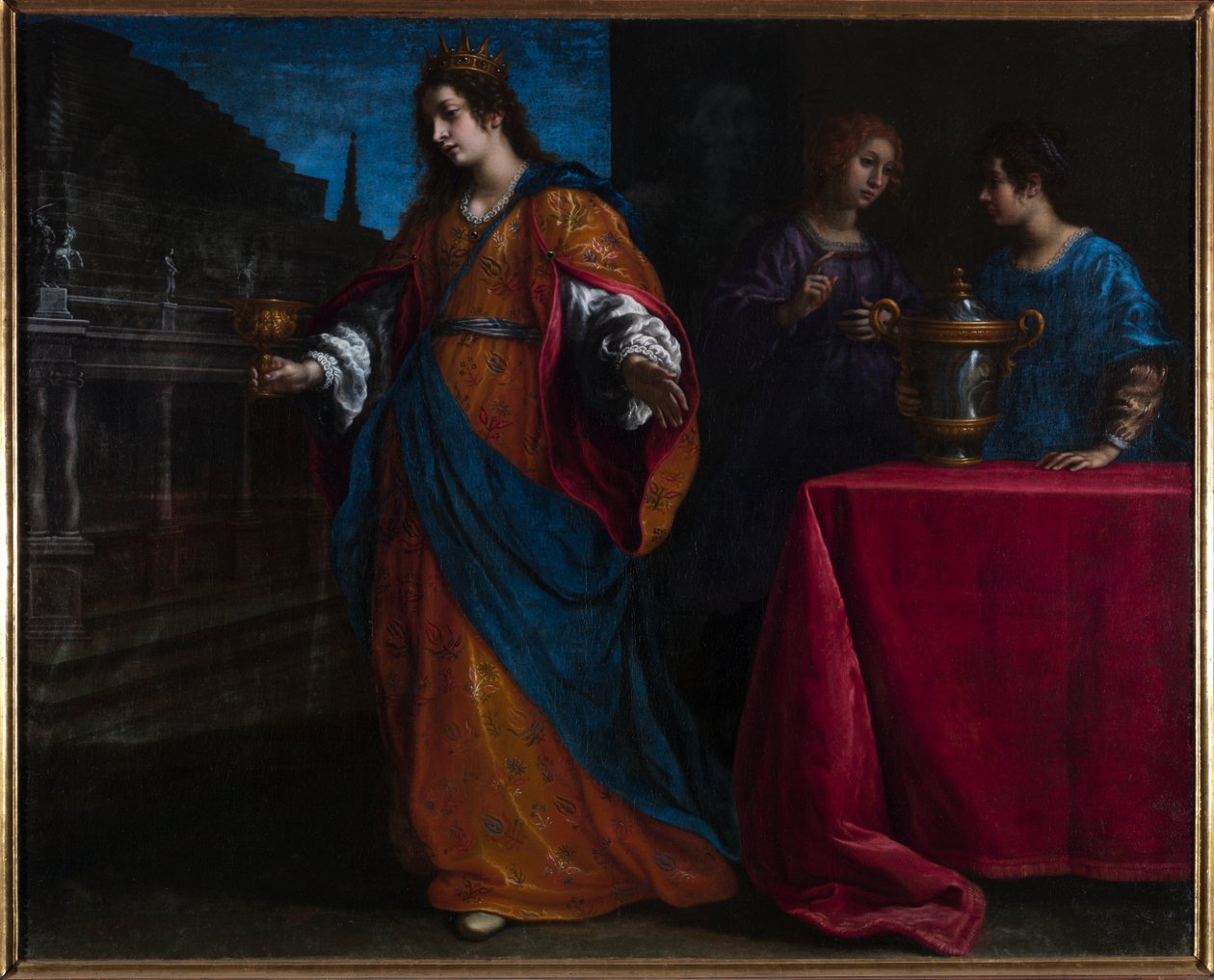 Artemisia beve le ceneri di Mausolo, c.1625 da Francesco Curradi