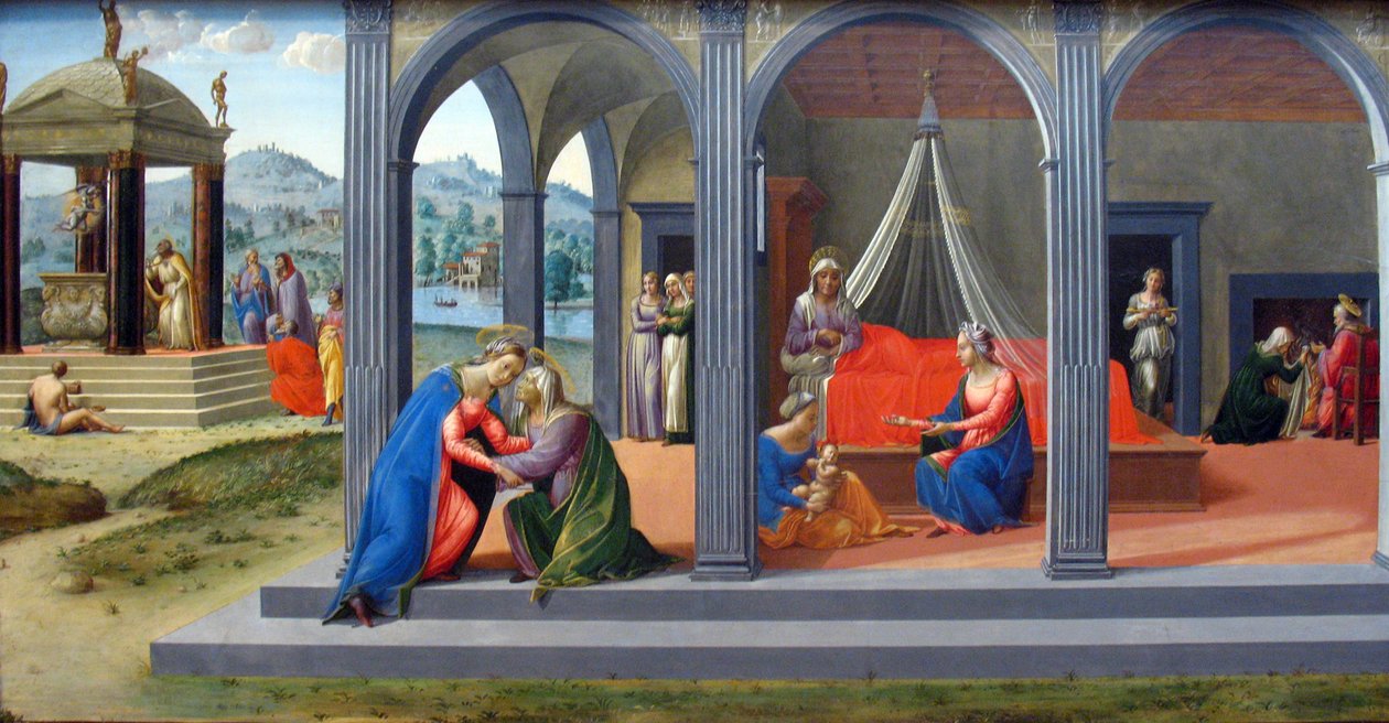 Scene dalla vita di Giovanni Battista da Francesco Granacci
