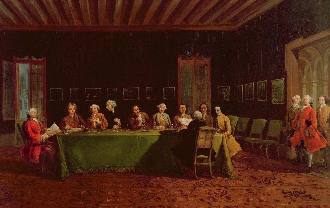 Incontro di diplomatici da Francesco Guardi
