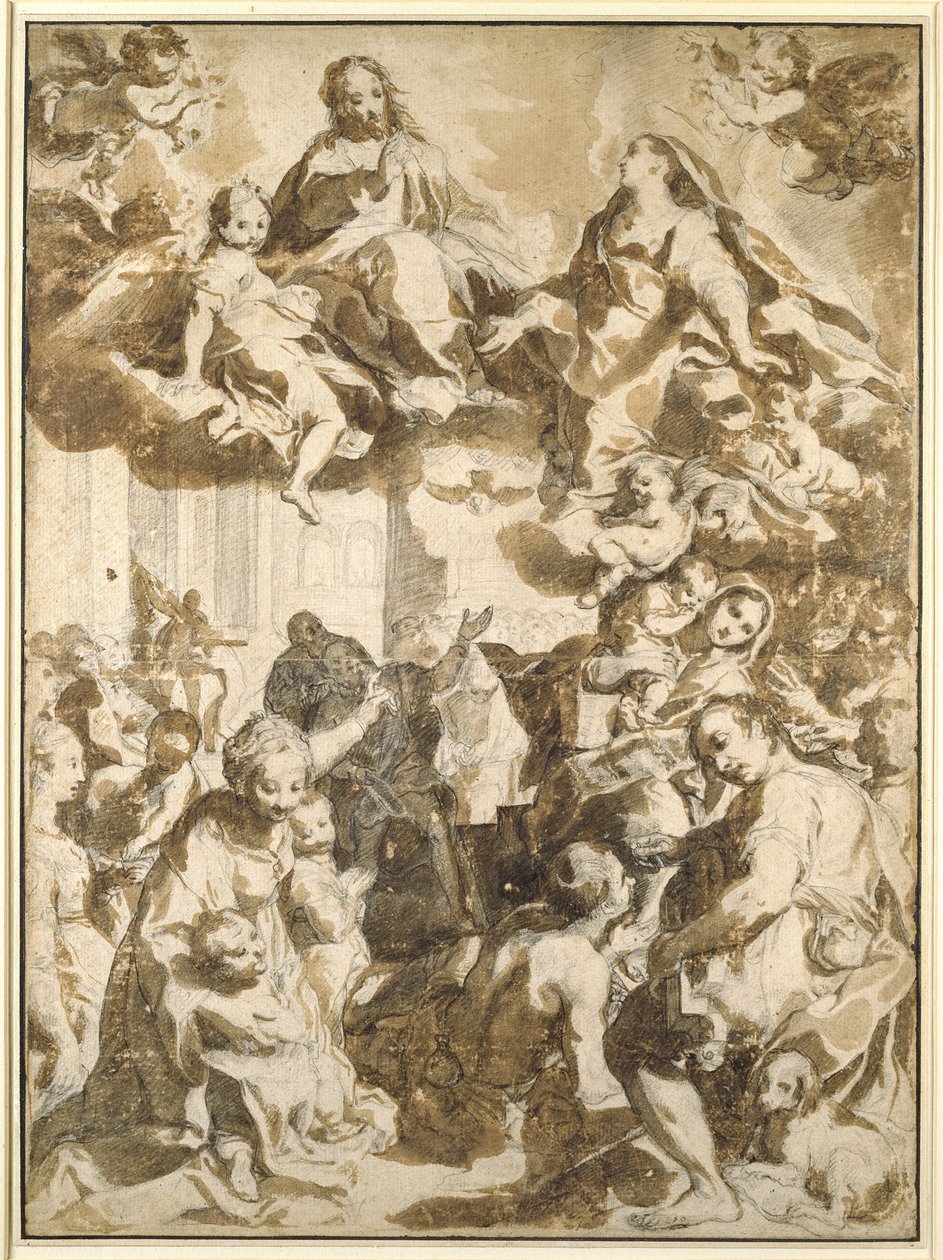 La Madonna del Popolo, dopo Barocci da Francesco Vanni