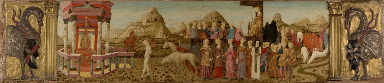 Trionfo della castità da Francesco di Giorgio  