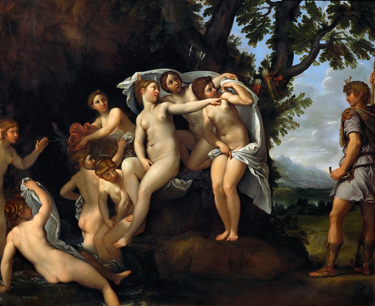 Diana e Atteone, c. 1617 da Francesco Albani