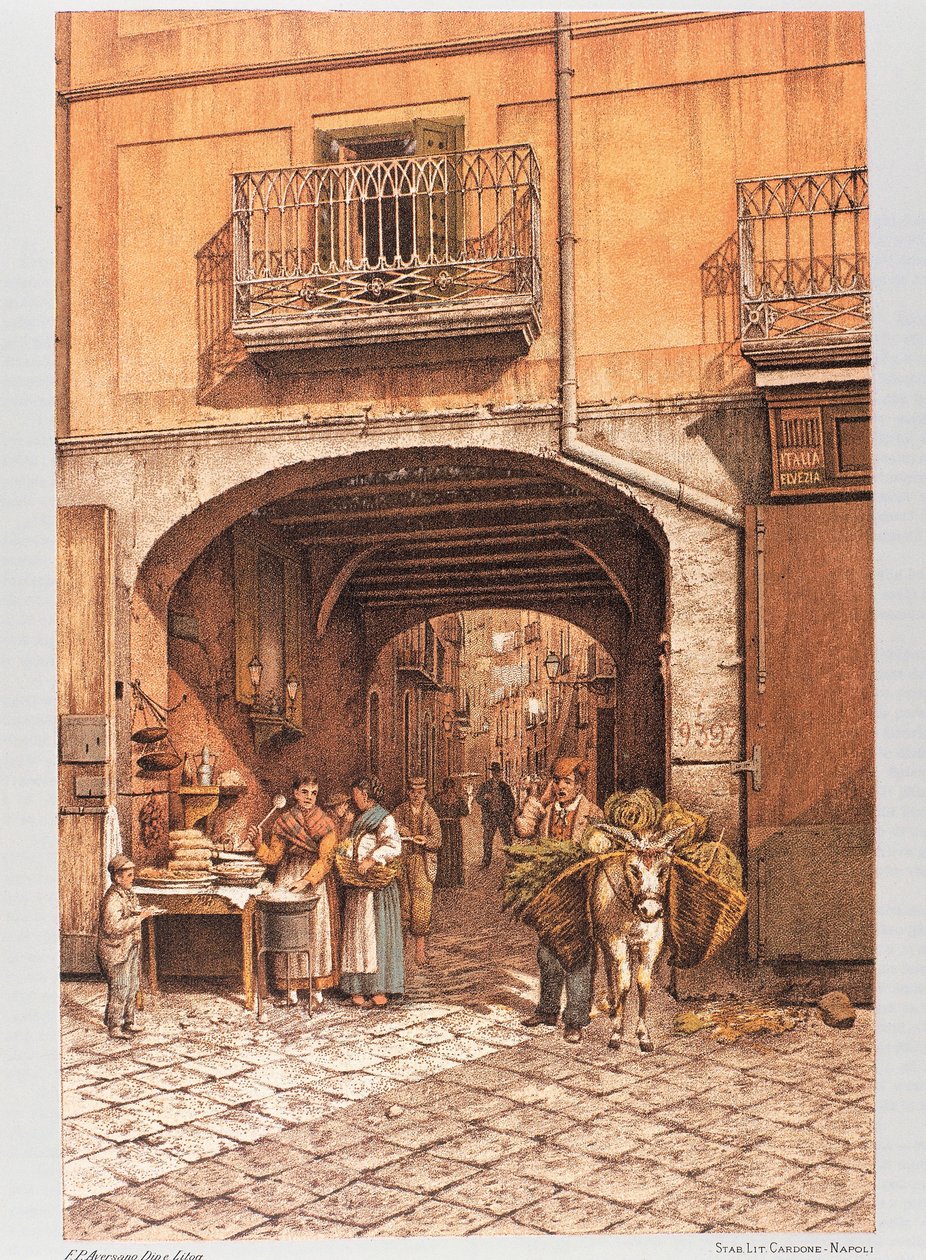 Uno scorcio di Napoli da Francesco Aversano