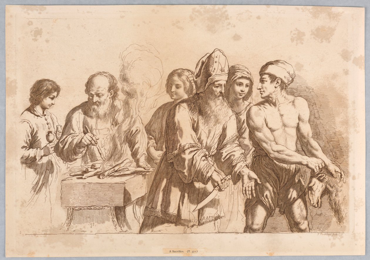 Un sacrificio da Francesco Bartolozzi