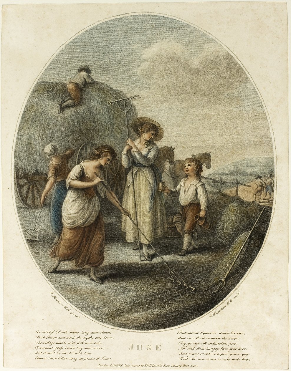 Giugno da Francesco Bartolozzi