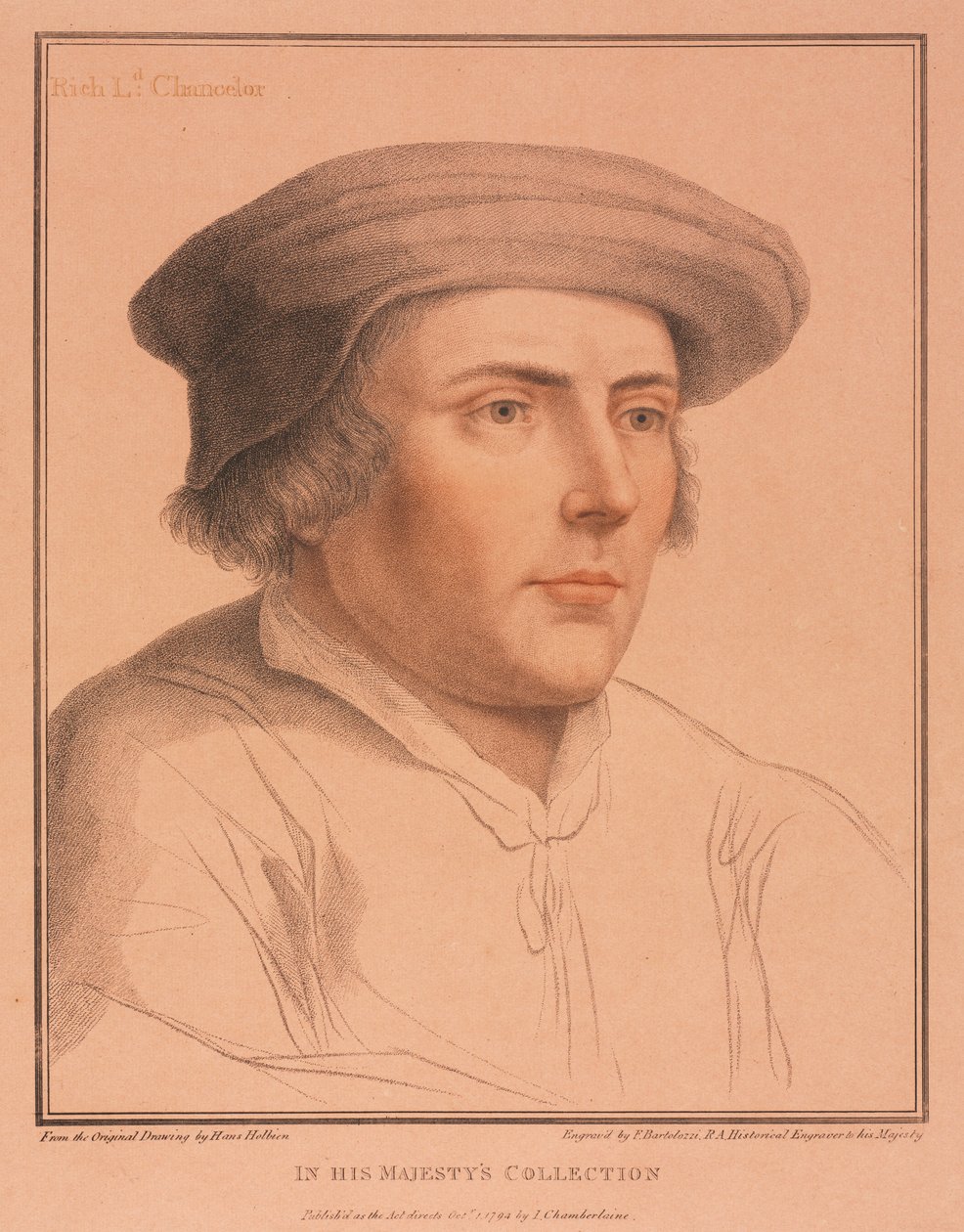Lord Rich, 1794 da Francesco Bartolozzi