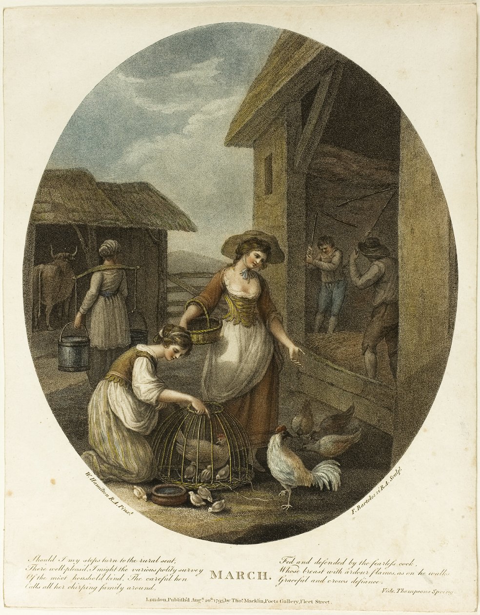Marzo da Francesco Bartolozzi