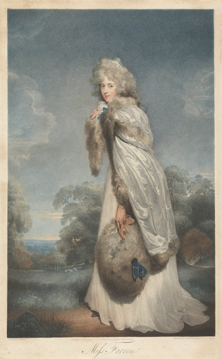 Miss Farren da Francesco Bartolozzi