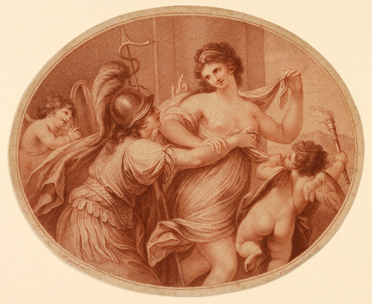 Prudenza e bellezza da Francesco Bartolozzi