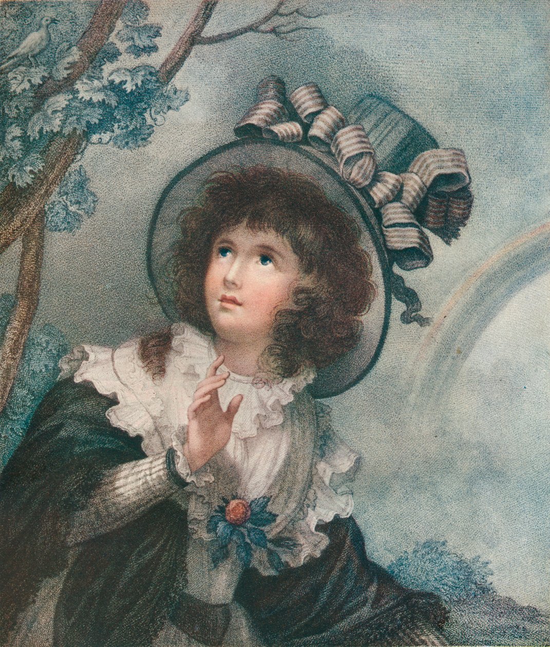 Primavera, c1747-1815, 1919 da Francesco Bartolozzi