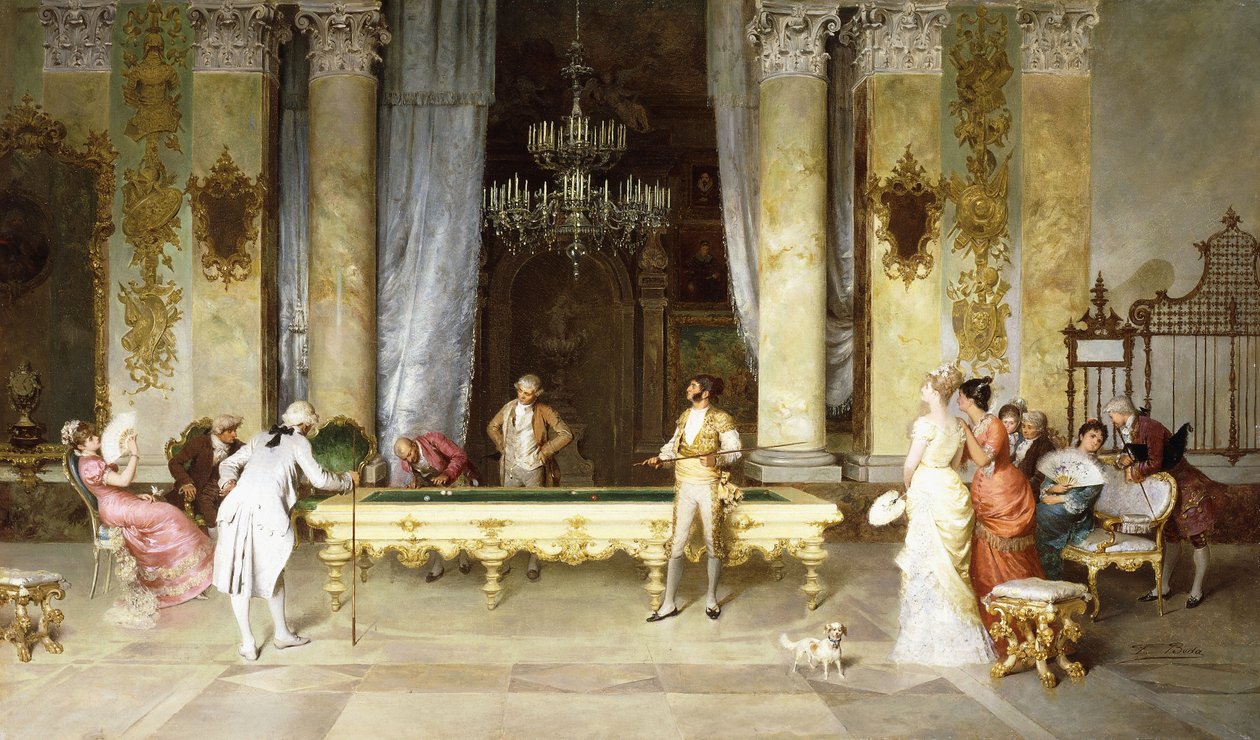 Il gioco del biliardo da Francesco Beda