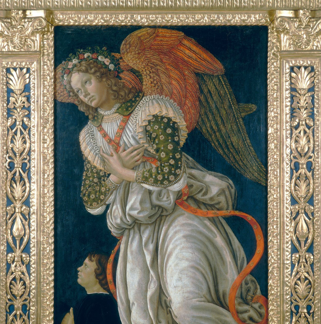 Angelo (dettaglio) da Francesco Botticini